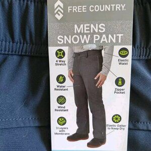 Free country Mens snow pants size large brand new